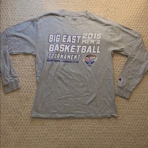 2015 men’s big east tournament long sleeve shirt